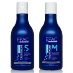 Kit Shampoo Hidratante 300mL + Máscara Condicionante 300mL EFAC Premium Treatment - Efac For Professionals