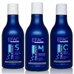 Ficha técnica e caractérísticas do produto Kit Shampoo Hidratante 300mL + Máscara Condicionante 300mL + Leave-in 300mL EFAC Premium Treatment - Efac For Professionals