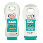 Kit Shampoo Huggies Turma da Mônica 400ml + Condicionador 200ml