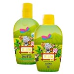 Kit Shampoo Infantil Delikad + Colônia Delikad Infantil Safari Hyppo Yellow