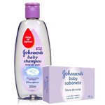 Ficha técnica e caractérísticas do produto Kit Shampoo Johnson Baby Hora do Sono 200ml + Sabonete 80g
