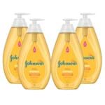Ficha técnica e caractérísticas do produto Kit Shampoo Johnson's Baby Regular 750ml com 4 Unidades