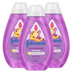 Ficha técnica e caractérísticas do produto Kit Shampoo Johnson's Força Vitaminada com 3 Unidades - Johnson'S Baby