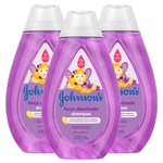Ficha técnica e caractérísticas do produto Kit Shampoo Johnson's Força Vitaminada Com 3 unidades
