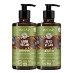 Ficha técnica e caractérísticas do produto Kit Shampoo + Leave-In Afro Vegan 2X300Ml Inoar