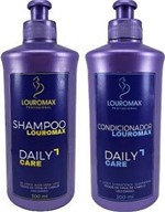 Ficha técnica e caractérísticas do produto Kit Shampoo Louromax 300ml e Condicionador 300ml Daily Care