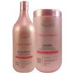 Ficha técnica e caractérísticas do produto Kit Shampoo + Másc Treatment 2x1000ml Vegas Professional
