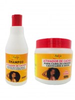 Ficha técnica e caractérísticas do produto Kit Shampoo + Mascara Ativador de Cachos - Naxos