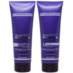 Ficha técnica e caractérísticas do produto Kit Shampoo + Máscara Blond Way 2X250Ml American Desire