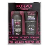 Ficha técnica e caractérísticas do produto Kit Shampoo + Máscara Capilar Nick Vick Pro-Hair Revitalização Intensa Cabelos Loiros