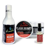 Kit Shampoo + Máscara Hidratação + Sérum Reconstrutor Louhi - Louhi Cosméticos
