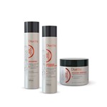 Ficha técnica e caractérísticas do produto Kit Shampoo + Máscara + Leave-In Aloe Cachos Duetto 500g