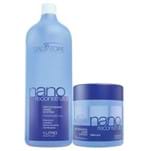 Ficha técnica e caractérísticas do produto Kit Shampoo Nano Reconstrutor Salvatore 1000ml + Máscara 500g