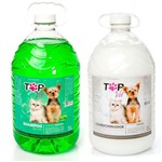 Kit Shampoo Neutro Citrus e Condicionador Green Top Vet