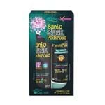 Ficha técnica e caractérísticas do produto Kit Shampoo Novex Meus Cachos Santo Black 300ml + Condicionador 300ml