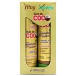 Ficha técnica e caractérísticas do produto Kit Shampoo + Tratamento Condicionante Novex Óleo de Coco 1 Unidade