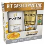 Ficha técnica e caractérísticas do produto Kit Shampoo Pantene Liso 400ml + Condicionador 175ml + Ampola 15ml