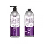 Ficha técnica e caractérísticas do produto Kit Shampoo Pré-Tratamento e Realinhamento Capilar Silk Hair Vita Derm 1L