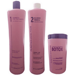 Ficha técnica e caractérísticas do produto Kit Shampoo Pré-Tratamento + Selagem Térmica + Botox Plástica dos Fios...