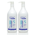 Ficha técnica e caractérísticas do produto Kit 2 Shampoo Premium Treatment EFAC - 1L cada
