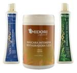 Ficha técnica e caractérísticas do produto Kit Shampoo Progress + Hidratação de Impacto + Máscara SOS 1Kg - Midori Profissional