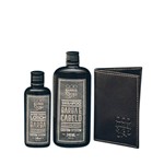 Ficha técnica e caractérísticas do produto Kit Shampoo QOD Black + Loção Pós Barba + Carteira