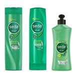 Ficha técnica e caractérísticas do produto Kit Shampoo Seda Cachos Definidos 325ml + Condicionador 325ml + Creme para Pentear 300ml