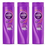 Ficha técnica e caractérísticas do produto Kit Shampoo Seda Liso Perfeito 325ml com 3