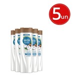 Ficha técnica e caractérísticas do produto Kit Shampoo Seda Recarga Natural Bomba Coco 325ml - 5 Unidades