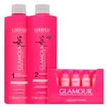 Ficha técnica e caractérísticas do produto Kit Shampoo + Tratamento + Ampola Cadiveu Glamour Plus