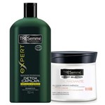 Kit Shampoo Tresemme Expert Detox Capilar 750ml + Creme de Tratamento Capilar Tresemme Oil Radiante 400g