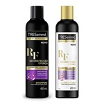 Ficha técnica e caractérísticas do produto Kit Shampoo Tresemmé Reconstrução e Força 400ml + Condicionador 400ml