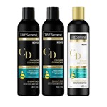 Ficha técnica e caractérísticas do produto Kit Shampoo 2 Unidades + Condic Tresseme Cachos Definidos 400ml