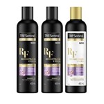 Ficha técnica e caractérísticas do produto Kit Shampoo 2 Unidades + Condic Tressemé Reconstrução e Força 400ml