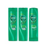 Ficha técnica e caractérísticas do produto Kit Shampoo 2 Unidades + Condicionador Seda Cachos Definidos 325ml
