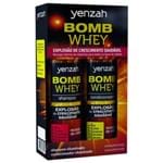 Ficha técnica e caractérísticas do produto Kit Shampoo Yenzah Bomb Whey 480ml + Condicionador 480ml