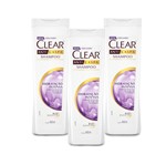 Ficha técnica e caractérísticas do produto Kit 3 Shampoos Anticaspa Clear Hidratação Intensa 400ml - Leve 03 Pague 02