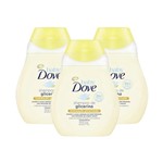 Ficha técnica e caractérísticas do produto Kit 3 Shampoos Hidratação Glicerinada Dove Baby Frasco 200ml