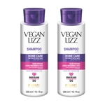 Ficha técnica e caractérísticas do produto Kit 2 Shampoos Naturais Limpa E Controla Frizz Cabelo liso