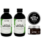 Ficha técnica e caractérísticas do produto Kit - 2 Shampoos para Barba The Beard Shampoo + Balm - Vito