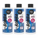 Ficha técnica e caractérísticas do produto Kit 3 Shampoos 500ml Sos Bomba de Vitaminas Salon Line