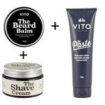 Kit - Shave Cream + Balm + The Paste - Vito