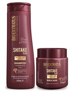 Ficha técnica e caractérísticas do produto Kit Shitake Plus Shampoo 350ml + Másc. 250g - Bio Extratus