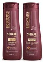 Ficha técnica e caractérísticas do produto Kit Shitake Plus Shampoo + Condicionador 350ml - Bioextratus