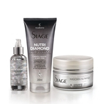 Ficha técnica e caractérísticas do produto Kit Siàge Nutri Diamond Eudora: Pré-shampoo + Máscara + Óleo