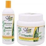 Ficha técnica e caractérísticas do produto Kit Silicon Mix Bambu Shampoo 473ml e Mascara 1020ml