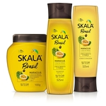 Ficha técnica e caractérísticas do produto Kit Skala Brasil Shampoo E Condicionador E Mascara Maracujá