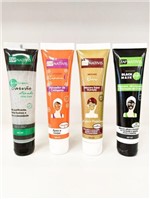 Ficha técnica e caractérísticas do produto Kit Skin Care Completo Mascaras Facial com 4 Unidades Ouro, Vitamina C, Black e Carvão Ativado - Zap Nativis Cosmeticos