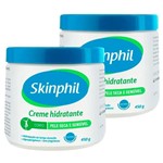 Kit 2 Skinphil Creme Hidratante Pele Seca e Sensível 450g - Cimed