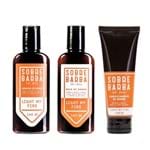 Ficha técnica e caractérísticas do produto Kit Sobrebarba: Shampoo + Balm + Condicionador de Barba | Light My Fir...